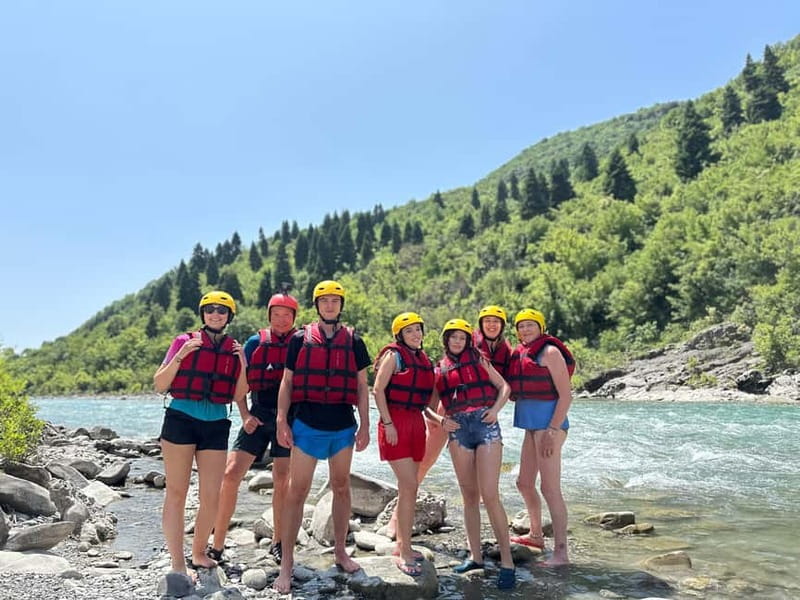 Përmet: Vjosa River Rafting Adventure - Rapids, canyons, and natural pools