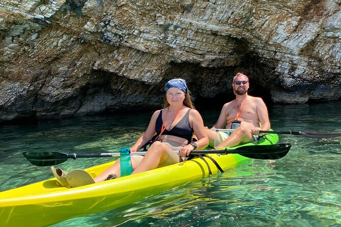 Porto Palermo Kayak and Sup Tour - Snorkeling in clear, turquoise water