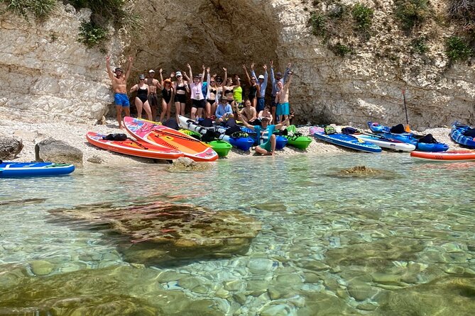 Porto Palermo Kayak and Sup Tour - Paddling past caves and entering the rock