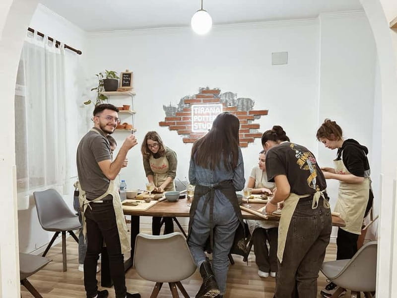 Pottery and Wine Workshop in Tirana - Key points to know before booking
