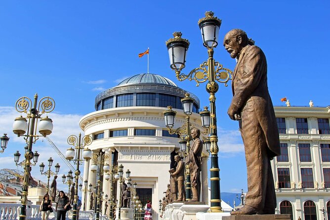 Private Day Tour of Skopje and North Macedonia from Tirana - Skopje Art Bridge and the city’s new-old face