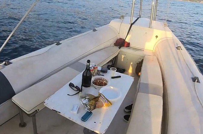Private Romantic Sunset Cruise in Vlore Bay - Swimming while the sun goes down