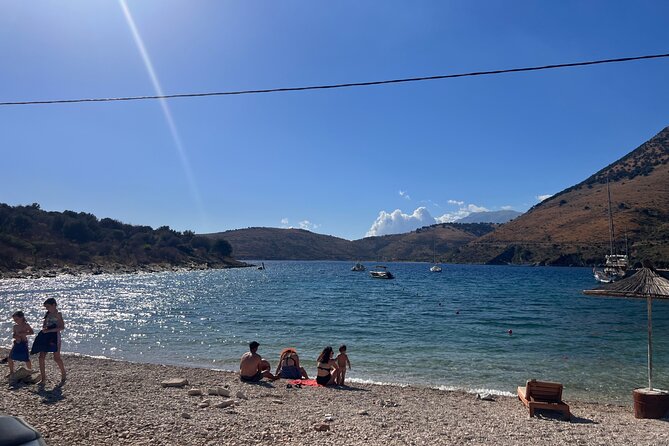 Private Tour from Tirana, Gjirokastër , Saranda and South Riviera - Saranda: lunch beside the Ionian Sea