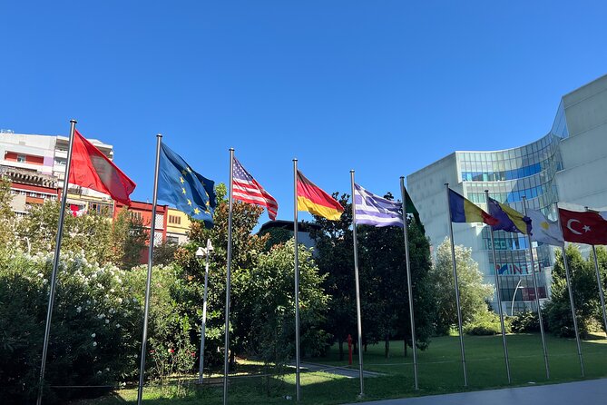Quick Tour of Tirana - The Friendship Monument and Tirana Castle