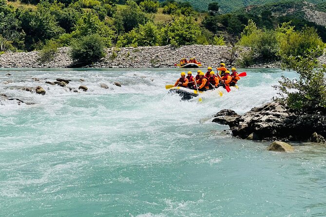 Rafting the Last Wild River of Europe , Vjosa - Starting beside the Vjosa River in Përmet
