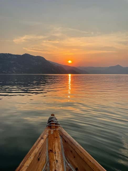 Romantic Sunset tour on Skadar lake with drinks and snacks - Key points at a glance