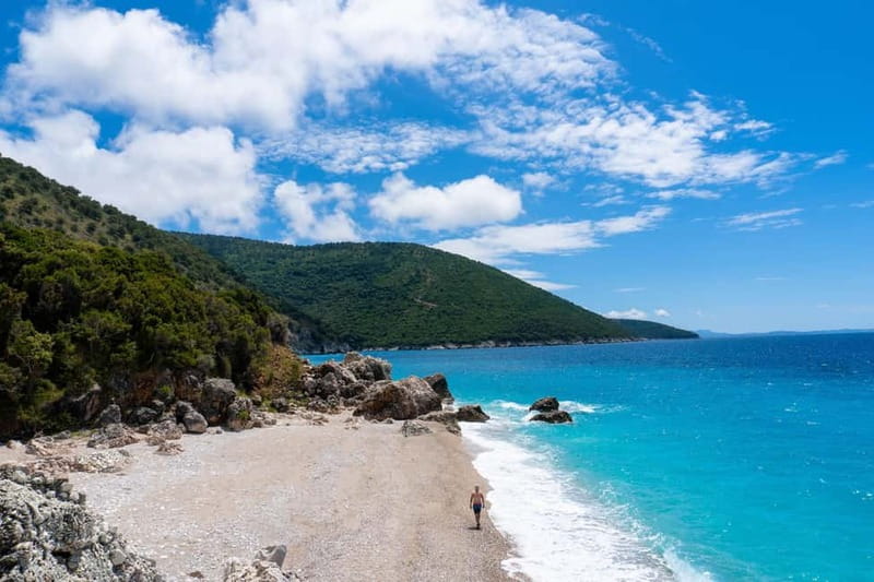 Saranda:Boat Tour to Kroreza with snorkelling,&umbrellas - The best parts of this Saranda boat trip