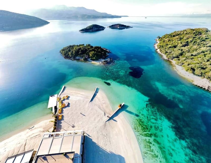 Saranda: Butrint, Ksamil, Blue Eye and Lekuresi Castle Tour - Ksamil: pretty coast, limited time