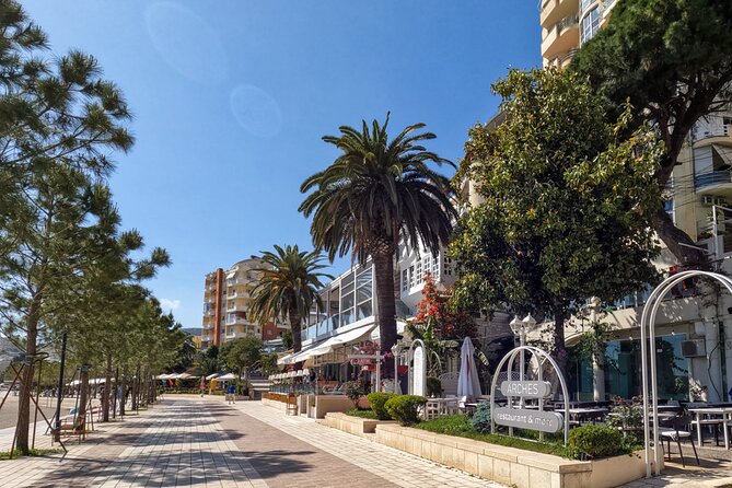 Saranda city tour, Lekursi castle and Kayaking at the Blue Eye - Saranda promenade and the town’s quieter stories