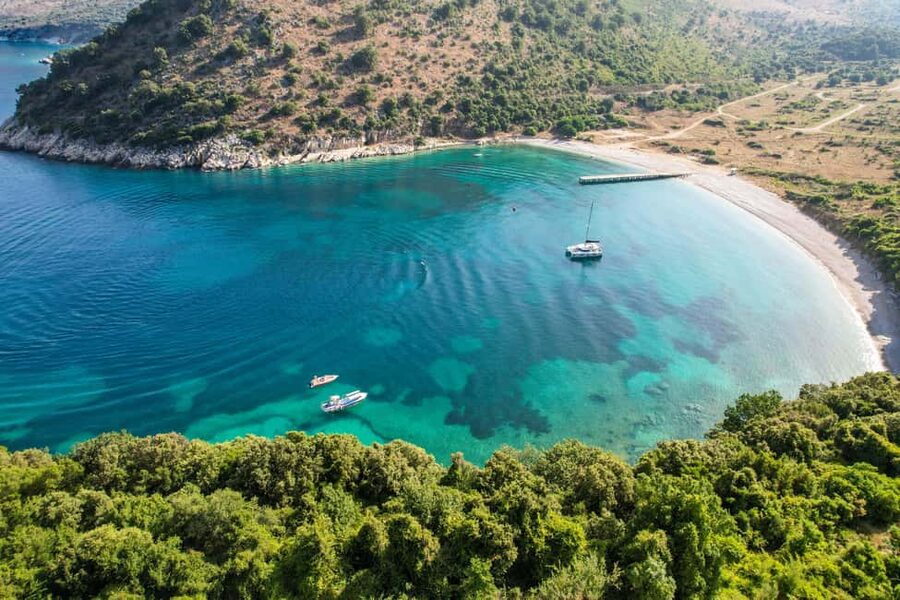 Saranda: Full-Day Boat Tour with Beach Stops & Swimming - The ride from Saranda to Turtle Cave