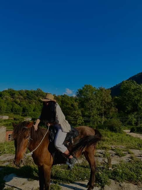 Saranda: Horseback Riding Tour - Reaching Kakome Bay and Kakome Beach