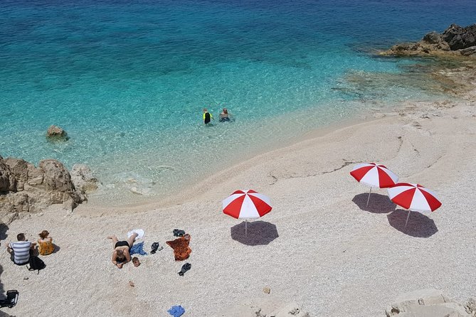 Saranda Jeep Safari 4x4 a Castle, Secret Beach and Blue Eye - The off-road section and the Blue Eye