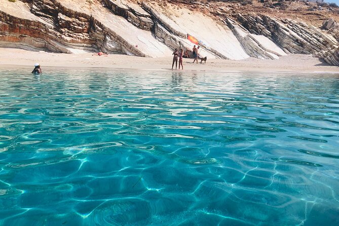 Turquoise water off the Albanian Riviera south of Saranda