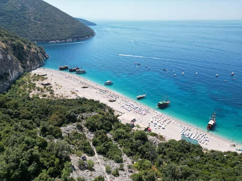 Saranda: Sea Adventure with 7 Stops, Drinks, & Snorkel Fun - Gremina Bay and 30 minutes in clear water