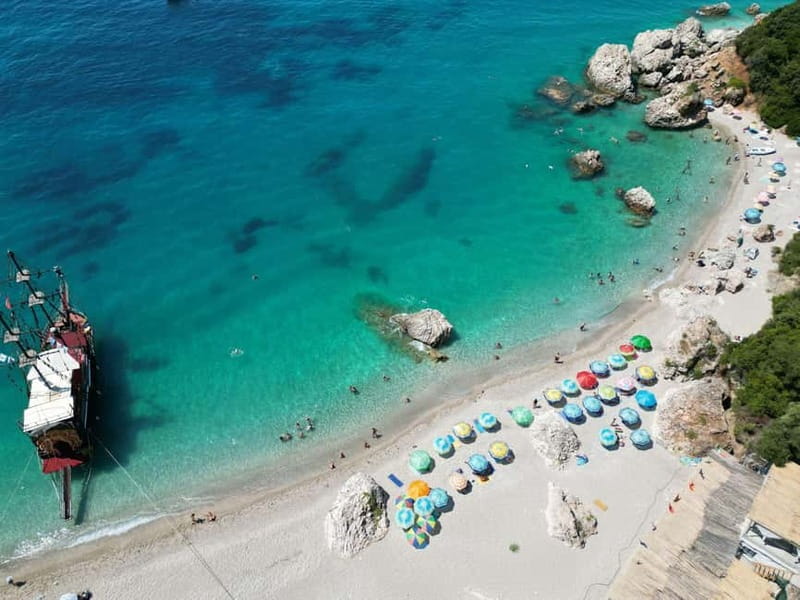 Saranda: Sea Adventure with 7 Stops, Drinks, & Snorkel Fun - Krorez Beach, the main event