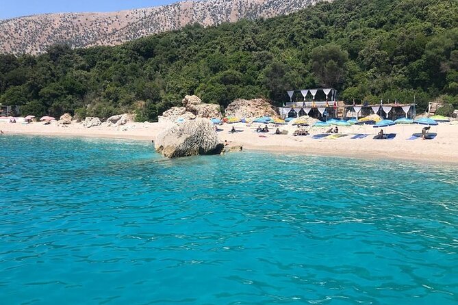 Sarandë:Boat Tour to Kroreza with snorkelling & umbrellas - What the $29 price really covers