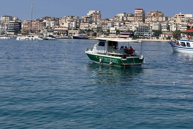 Sarandë:Boat Tour to Kroreza with snorkelling & umbrellas - Leaving Limani Harbor at 10:00 AM