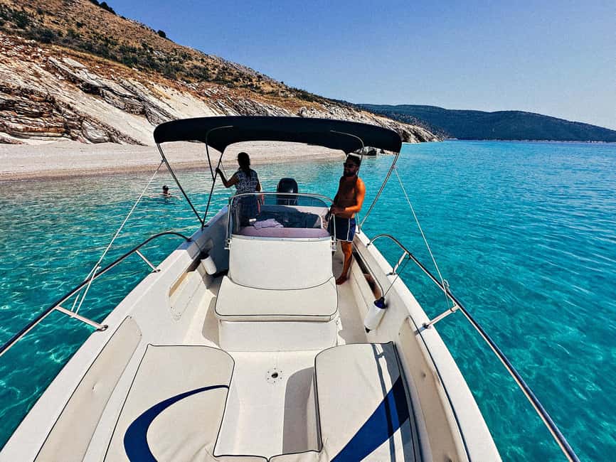Sarandë: Boat Tour Turtle Cave Kakome & Krorez Snorkeling - Gremina, Kepi i Qefalit, and your first swim