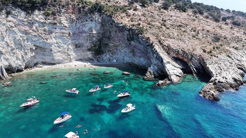 Sarandë: Boat Tour Turtle Cave Kakome & Krorez Snorkeling - Should you book Saranda Boat 1?