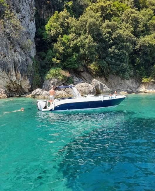 Sarande: Hidden Cave, Gremina, Kakome & Krorez Boat Tour - Leaving Sarandë for Albania’s northern coast