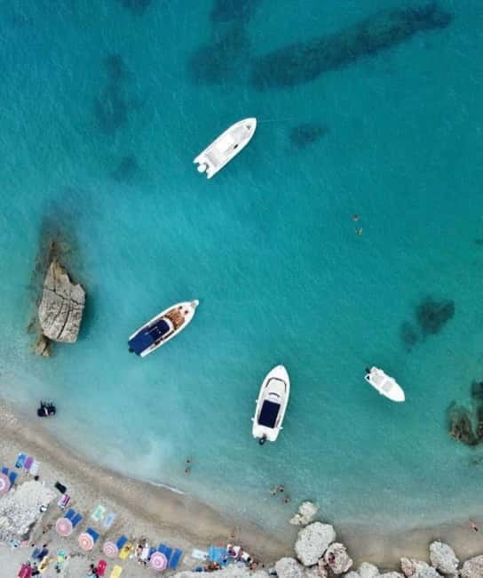 Sarandë:Krorez Boat Tour with Free Umbrella&Snorkelling mask - Krorez Bay: the reason to book
