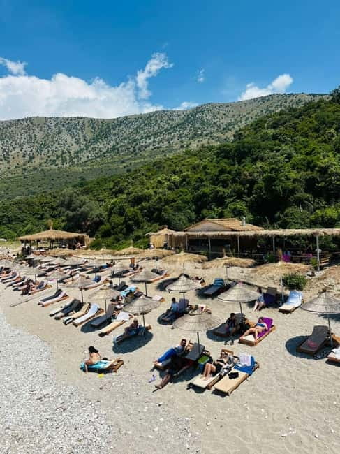 Sarandë:Krorez Boat Tour with Free Umbrella&Snorkelling mask - Music, crew, and the feel of the day