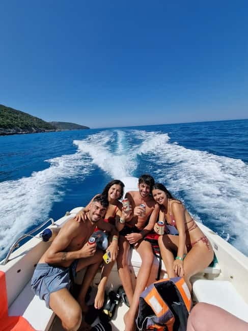 Sarande : Private boat tour to Krorëza beach & local tasting - Leaving Limani Port from Enzo Water Sport
