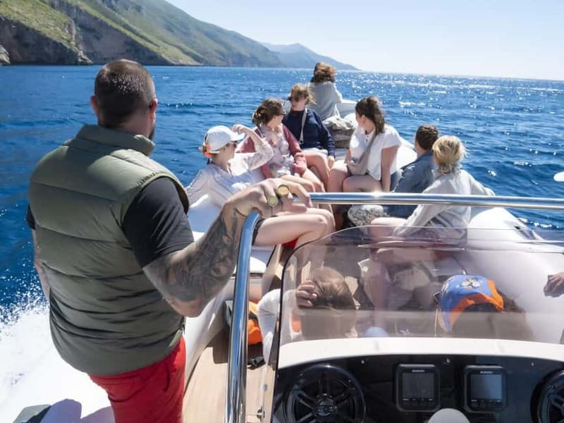 Secret Blue Cave & Grama Bay - Speed Boat Tour - Setting out from Vlora’s 3 Fiori office