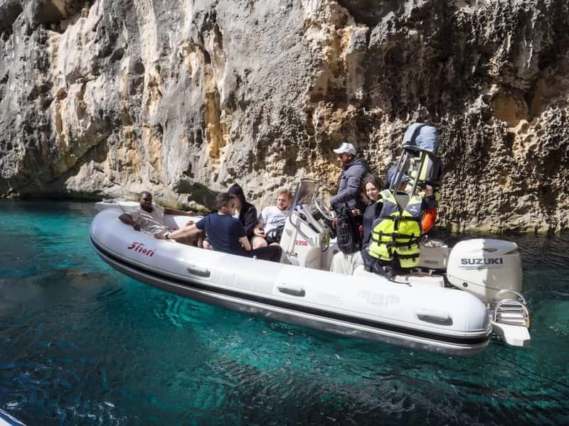 Secret Blue Cave & Grama Bay - Speed Boat Tour - Bristani Bay and the brief photo stops