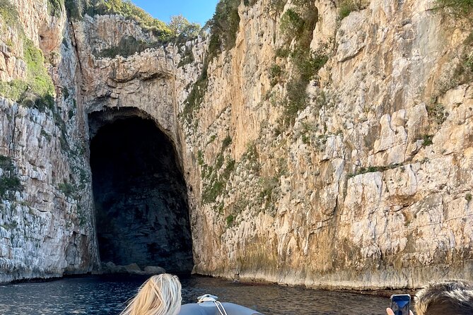 Secret Blue Gem Cave & Grama Bay Boat Tours Vlore - Bristani Bay, also called Bear’s Bay