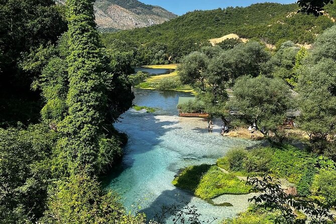 Special Tour "Wine Tasting - Blue Eye and Lekursi Castle" - The Blue Eye: a spring you should treat gently