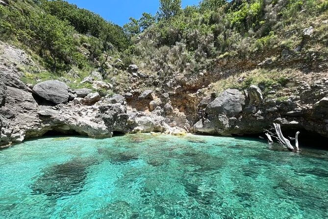 Speed Boat Tour to National Park and Grama Bay - Grama Bay and its old inscriptions