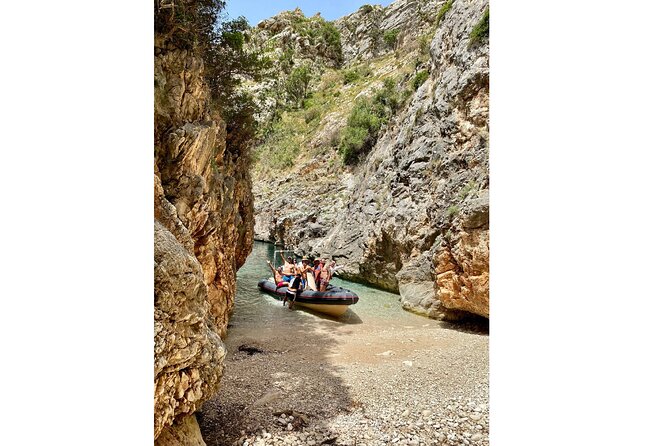 Speed Boat Tour to National Park and Grama Bay - Haxhi Ali Cave begins the coastal show