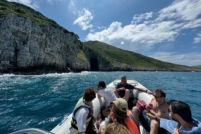 Speed Boat Trip to Karaburun, Haxhi Ali Cave and Sazan Island - Sazan Island and its former military base