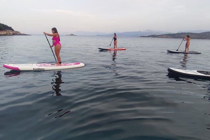 Stand Up Paddle-boarding around Ksamil islands (3 times a day) - Sunrise and sunset offer two very different moods