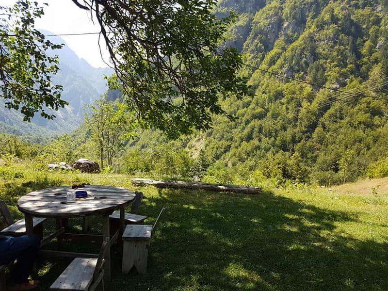 Theth National Park Guided Day-Tour from Shkoder - Walking toward the Blue Eye