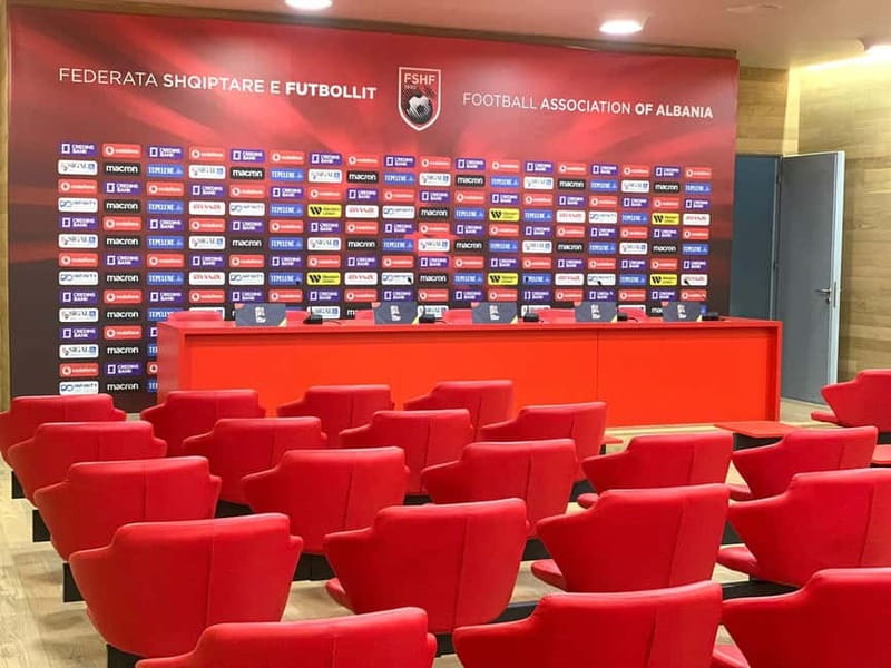 Tirana: Albania Stadium Guided Tour - How the media and event spaces fit together