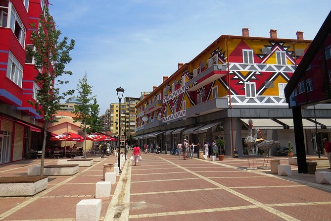 Tirana Bike Tour – Explore the City on Two Wheels - Air Albania Stadium and modern Tirana