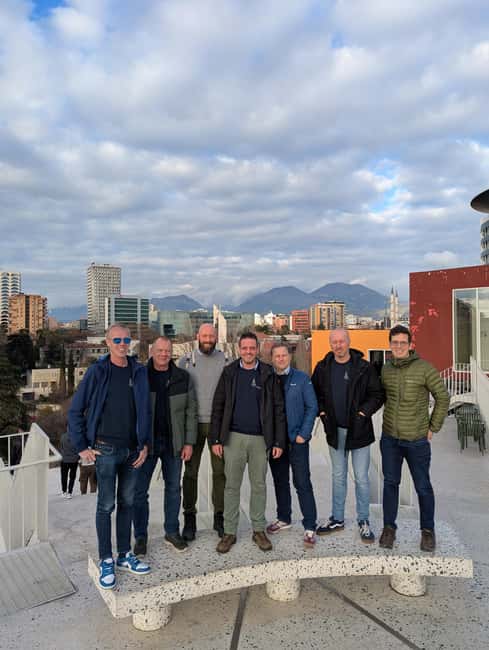 Tirana City Express Bike Tour - Blloku and New Bazaar bring out two different Tiranas