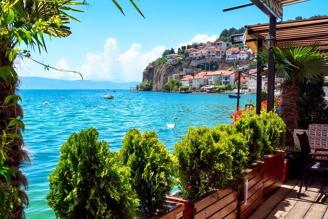 Tirana: Day Tour of Ohrid UNESCO, St Naum and Black Drin Spring - Kaneo and the famous cliffside church