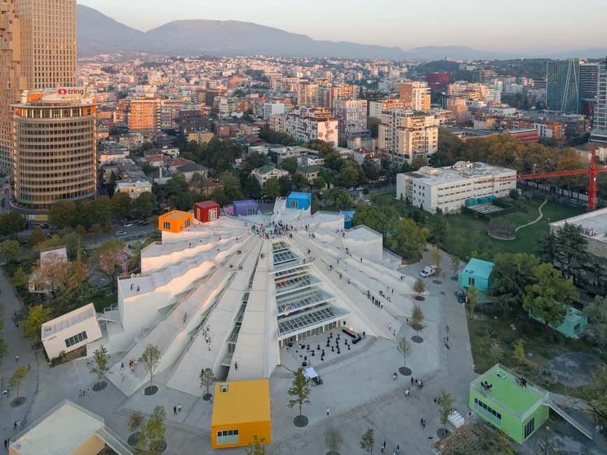 Tirana Evening & Night Walking Tour History and Architecture - Twenty minutes around Skanderbeg Square