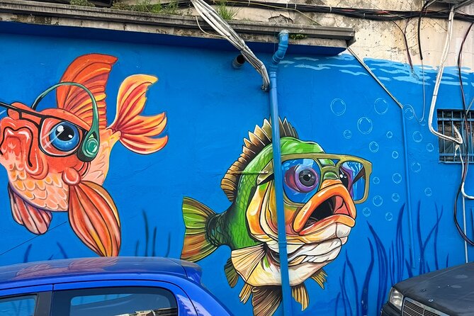 Tirana Mural Bike Tour: Street Art, Culture & Photography Stops - Myslym Shyri and art in daily city life