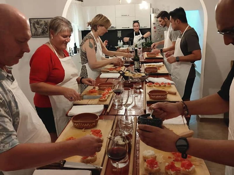 Tirana: Traditional Cooking Class with Wine & Raki Tasting - Rolling lakror and learning Albanian kitchen habits