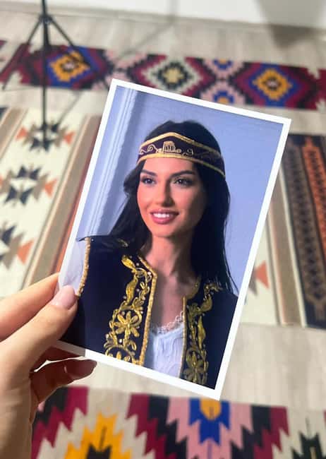 Tirana: Traditional Photoshoot in Albanian Costumes - Choosing and Wearing the Albanian Costumes