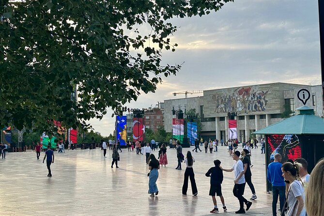 Tirana Walking Tour around the Historic Centre - Blloku, Rinia Park, and the return to central Tirana