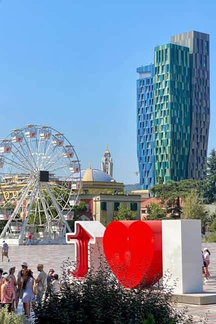 Tirana Walking Tour & Bunk'Art 2 entrance - The Pyramid changes meaning with every era