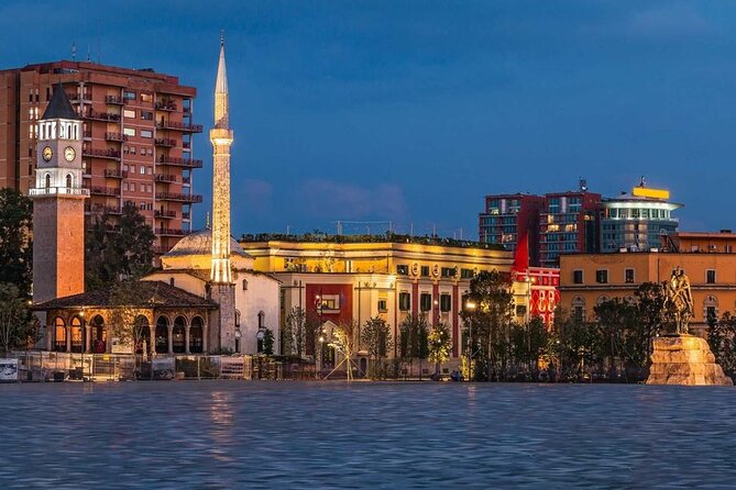 TIRANA Walking Tour: Discover the ever-changing capital city - The National Gallery of Art and The Cloud