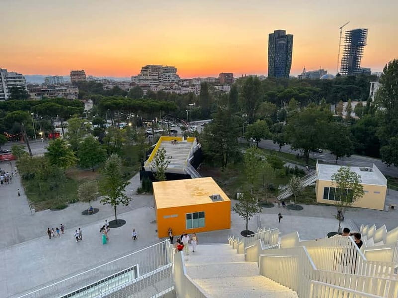 Tirana: Walking Tour through Attractions of Historic Center - Et’hem Bej Mosque and the Clock Tower