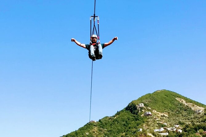 Tirana Zipline Adventure in Petrelë – Albania’s First Zipline - The 1,250-meter flight above the Erzen River