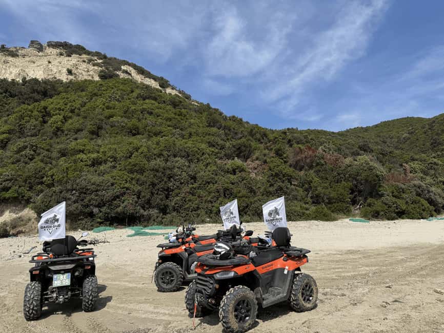 Tirane,Durres-Cape Of Rodon: ATV Quad Bike Tour with Helmet - The guides are a major part of the value